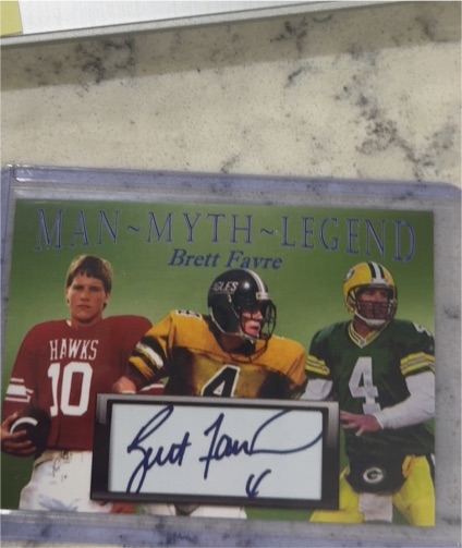 1990 Man-Myth-Legend Brett Favre — front