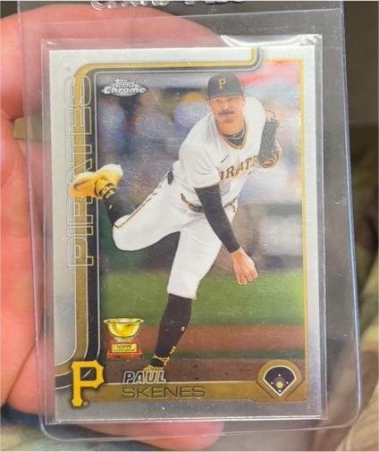 2025 Topps Chrome #300 Paul Skenes — front