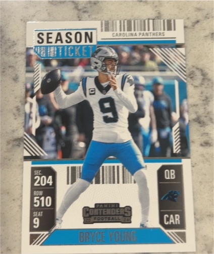 2024 Panini Contenders Season Ticket #14 Bryce Young — front