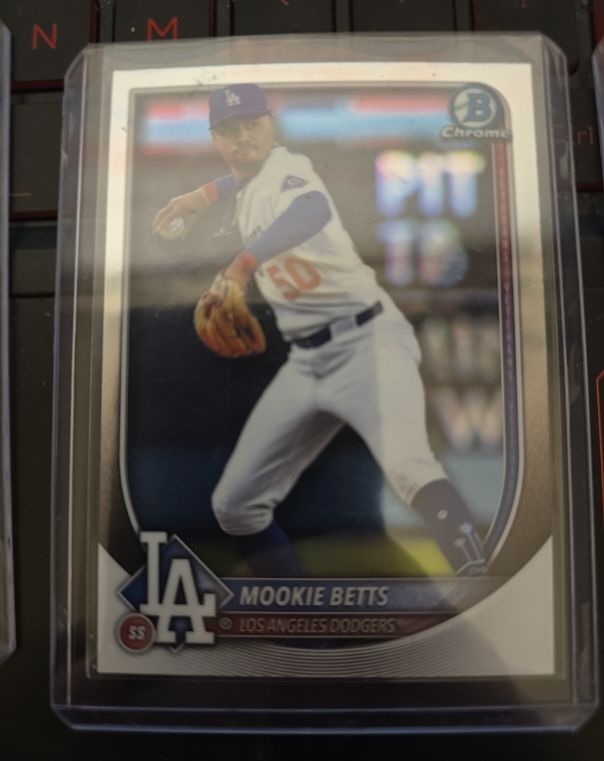2025 Bowman Chrome #26 Mookie Betts — front