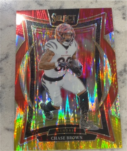 2024 Panini Select Concourse #18 Chase Brown — front