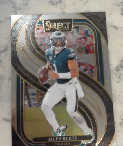2024 Panini Select Premier Level #165 Jalen Hurts — front