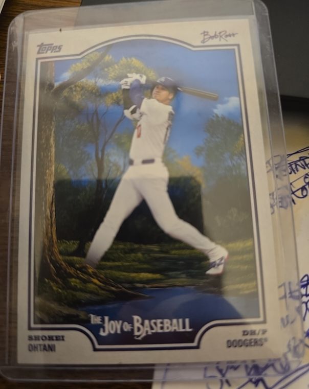 2025 Topps X Bob Ross the Joy of Baseball #41 Shohei Ohtani — front