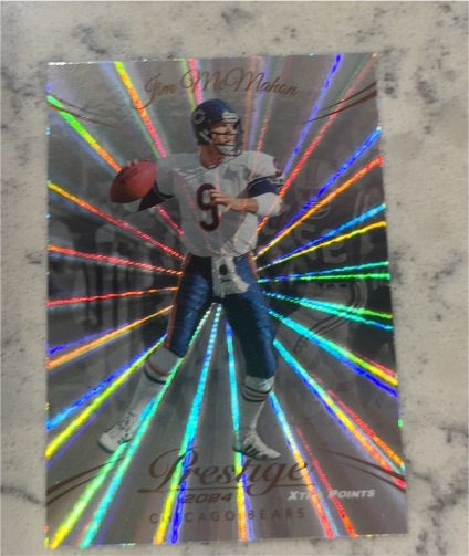 2024 Panini Prestige Xtra Points Sunburst Jim McMahon — front