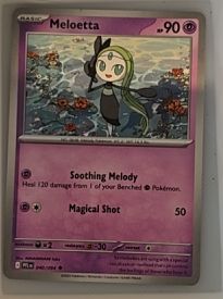 2025 Pokémon Phantasmal Flames #040 Meloetta — front
