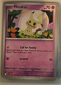 2023 Pokemon ME02: Phantasmal Flames #042 Mimikyu — front