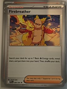2025 Pokémon ME02: Phantasmal Flames #089 Firebreather — front