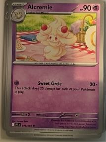 2025 Pokémon Phantasmal Flames #44 Alcremie — front