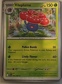 2023 Pokemon ME02: Phantasmal Flames #003 Vileplume — front