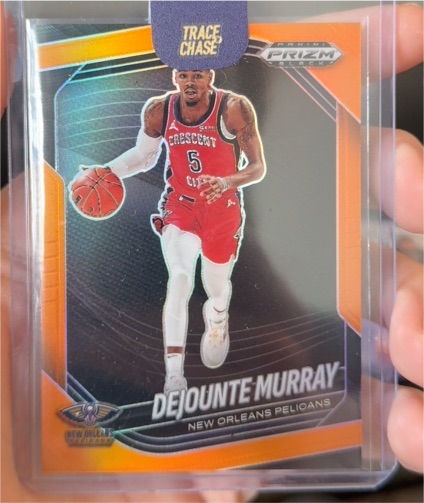 2024-25 Panini Prizm Black #31 Dejounte Murray — front