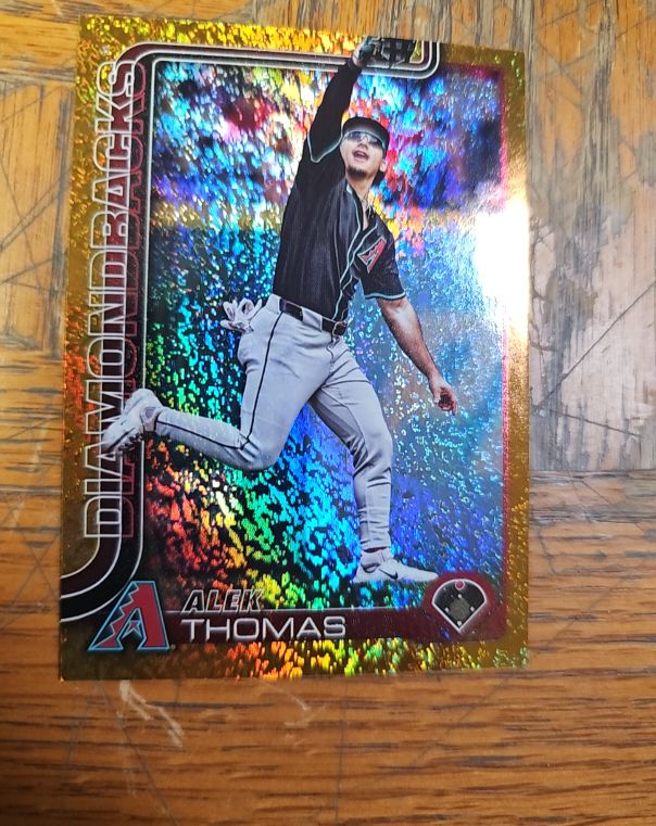 2025 Topps Alek Thomas Diamondbacks — front