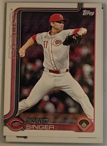 2025 Topps Update #US344 Brady Singer — front