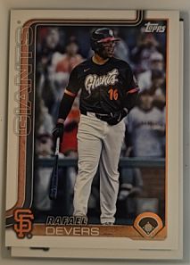 2025 Topps Update #US300 Rafael Devers — front