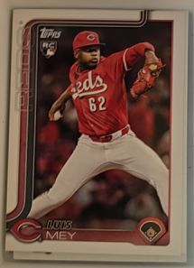 2025 Topps Update #US102 Luis Mey — front