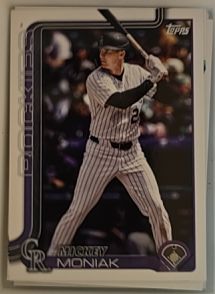 2025 Topps Update #US246 Mickey Moniak — front