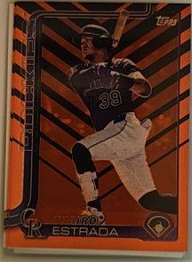 2025 Topps #39 Teairo Estrada — front