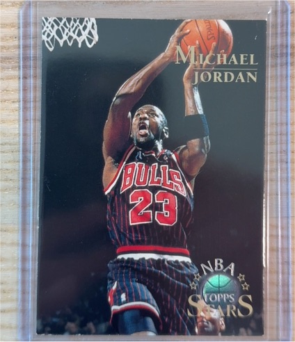 1996 Topps Stars #24 Michael Jordan — front