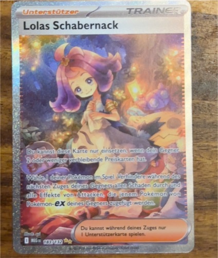 2025 Pokémon Mega Evolution #183 Lolas Schabernack — front