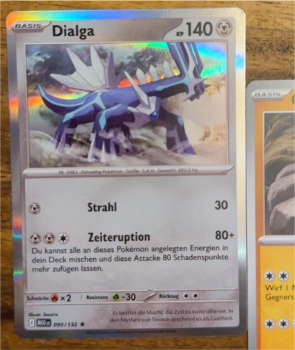 2013 Pokémon ME01: Mega Evolution #095 Dialga — front