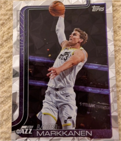 2025-26 Topps #129 Lauri Markkanen — front