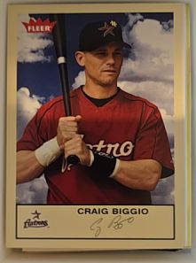 2005 Fleer Tradition #26 Craig Biggio — front