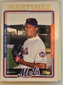 2005 Topps #575 Pedro Martinez — front