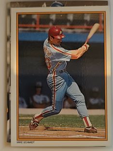 1987 Topps #28 Mike Schmidt — front