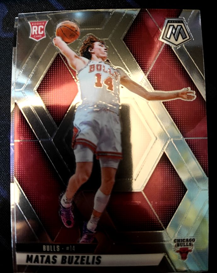 2024-25 Panini Mosaic #223 Matas Buzelis — front