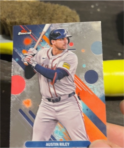 2025 Topps Finest #99 Austin Riley — front
