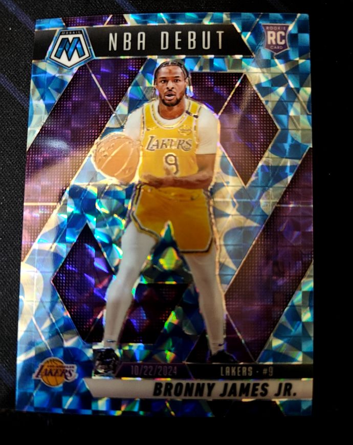 2024-25 Panini Mosaic NBA Debut #262 Bronny James Jr. — front
