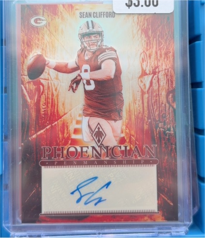2024 Panini Phoenix #PP-SCD Sean Clifford Phoenician Penmanship Autograph — front