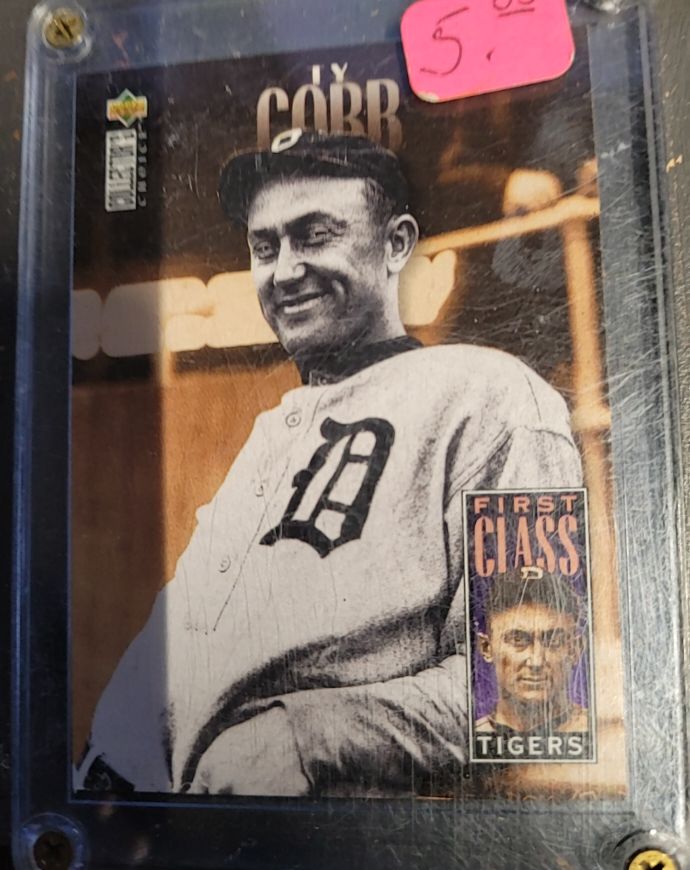 1996 Upper Deck Collector's Choice #501 Ty Cobb — front