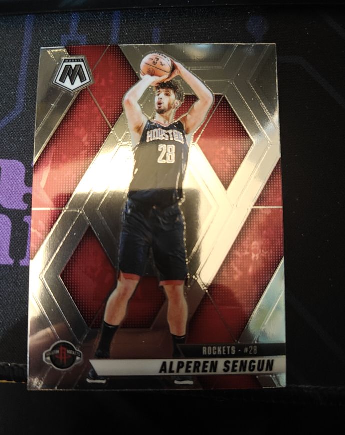 2024-25 Panini Mosaic #64 Alperen Sengun — front