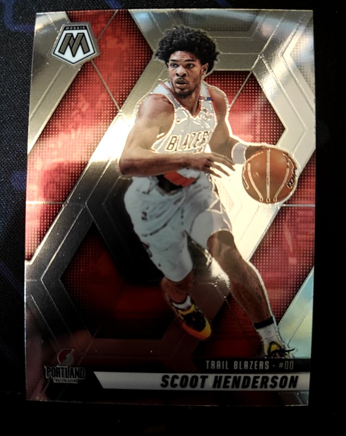 2024-25 Panini Mosaic #00 Scoot Henderson — front