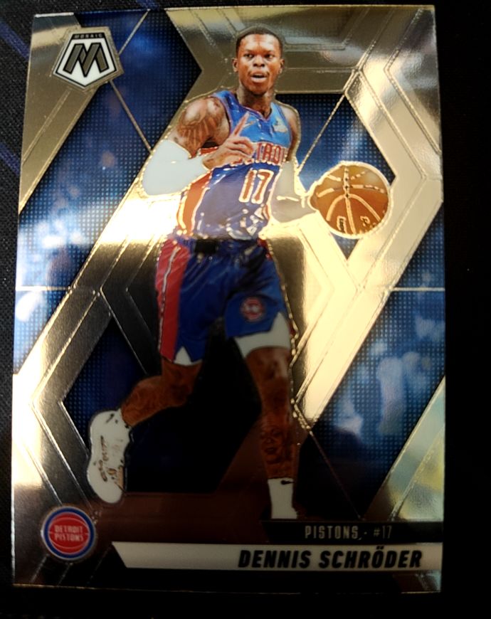 2024-25 Panini Mosaic #17 Dennis Schröder — front