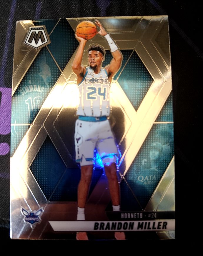 2024-25 Panini Mosaic #24 Brandon Miller — front