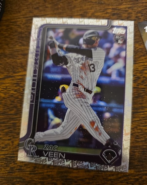 2025 Topps Update #US286 Zac Veen — front