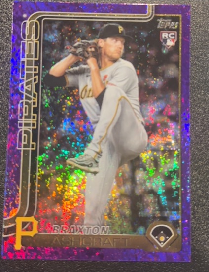 2025 Topps Update #US32 Braxton Ashcraft — front