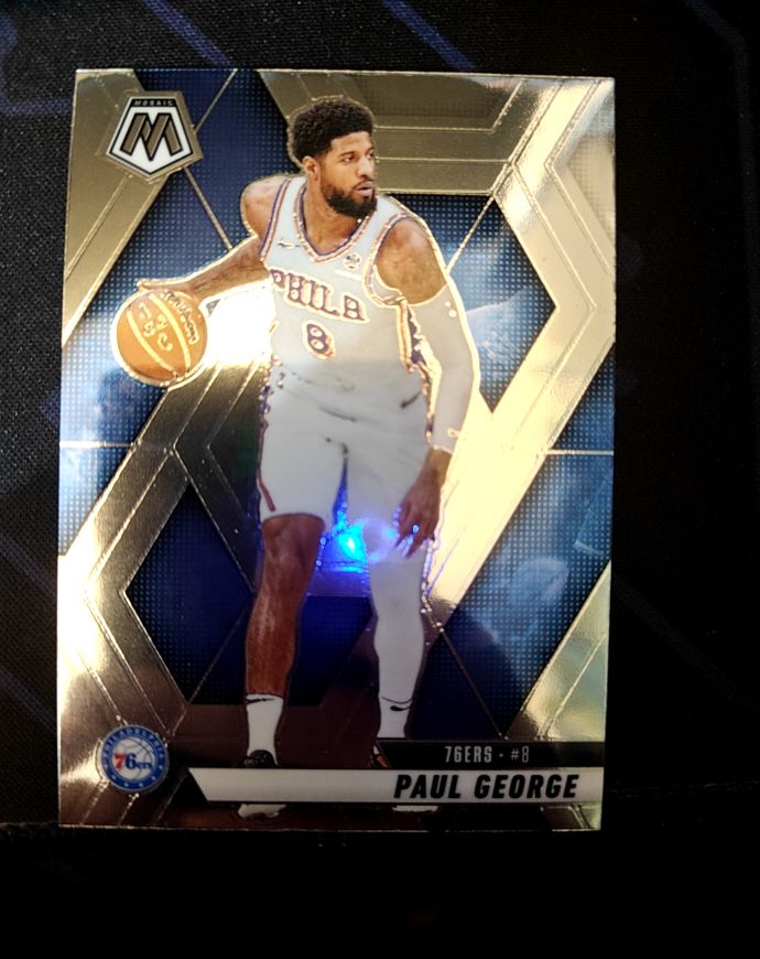 2024-25 Panini Mosaic #8 Paul George — front