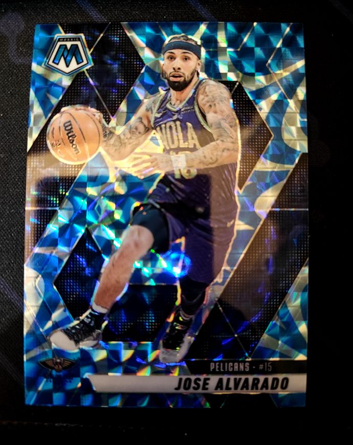 2023-24 Panini Mosaic #15 Jose Alvarado — front