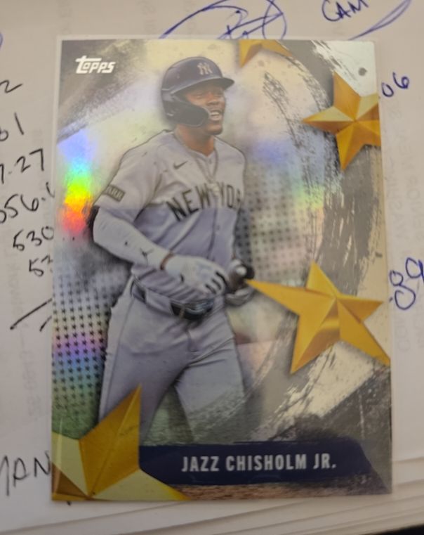 2025 Topps Stars of MLB #SMLB-79 Jazz Chisholm Jr. — front