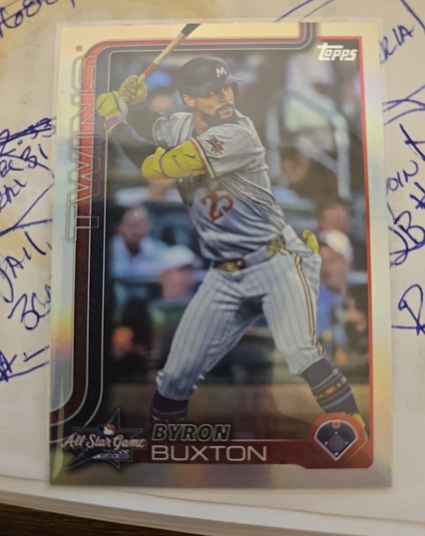 2025 Topps Update #ASG-24 Byron Buxton — front