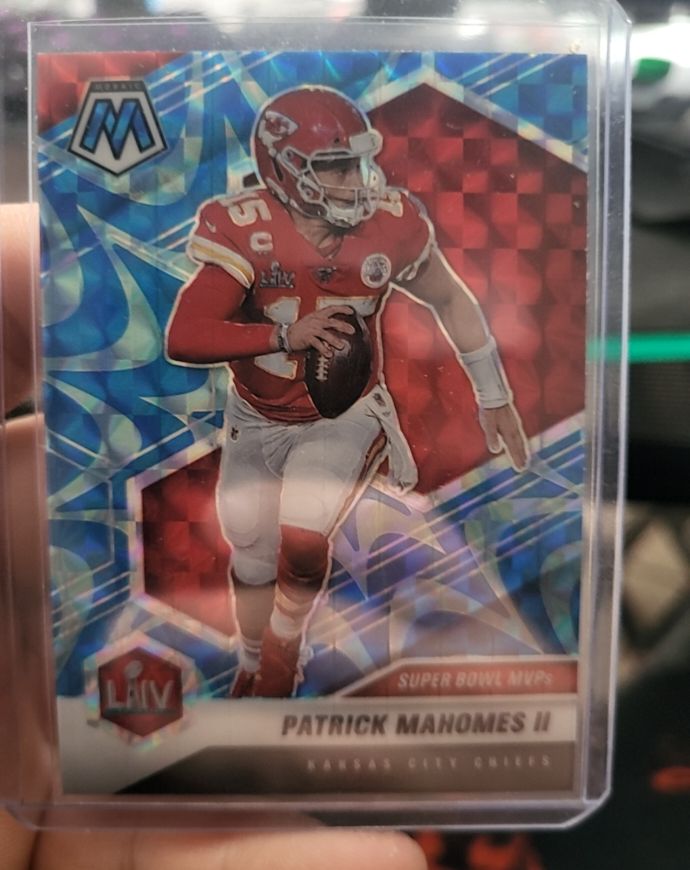 2021 Panini Mosaic #288 Patrick Mahomes II Super Bowl MVPs — front