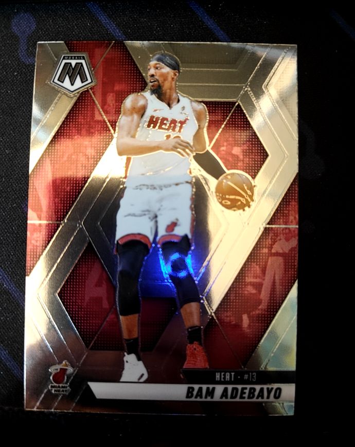 2024-25 Panini Mosaic #13 Bam Adebayo — front