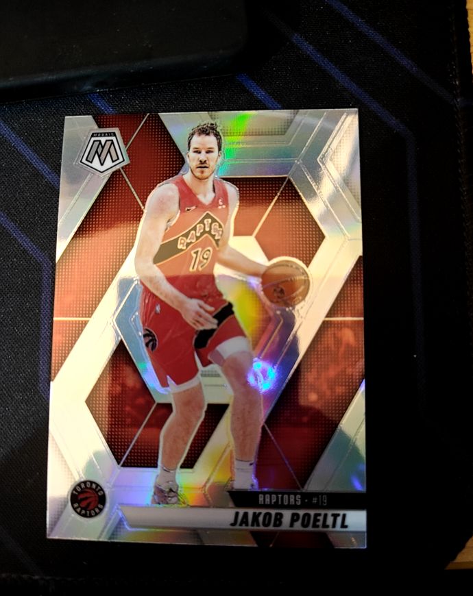 2024-25 Panini Mosaic #19 Jakob Poeltl — front