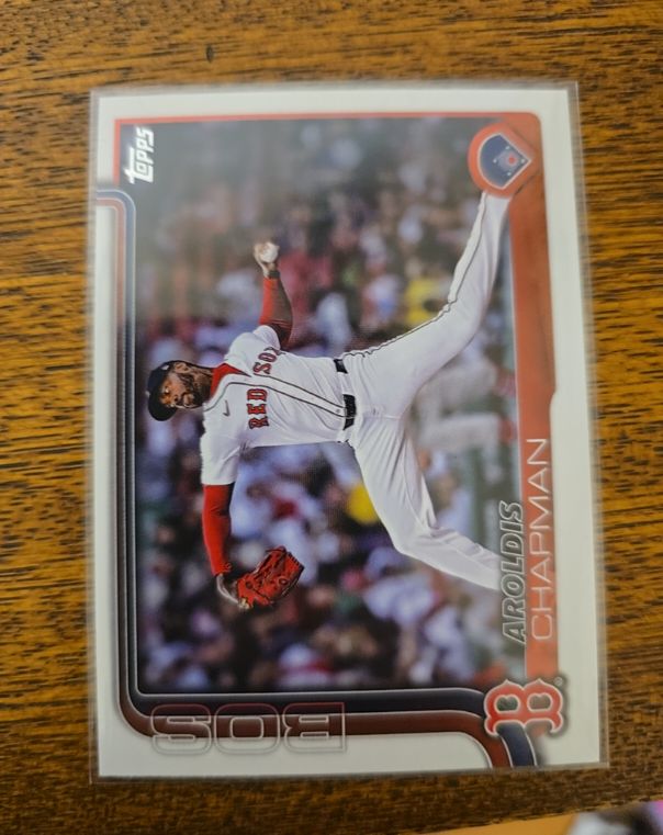 2025 Topps Update #US116 Aroldis Chapman — front