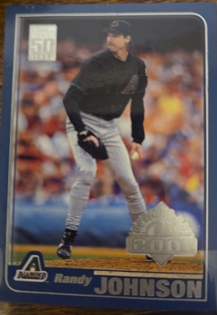 2001 Topps #75 Randy Johnson — front