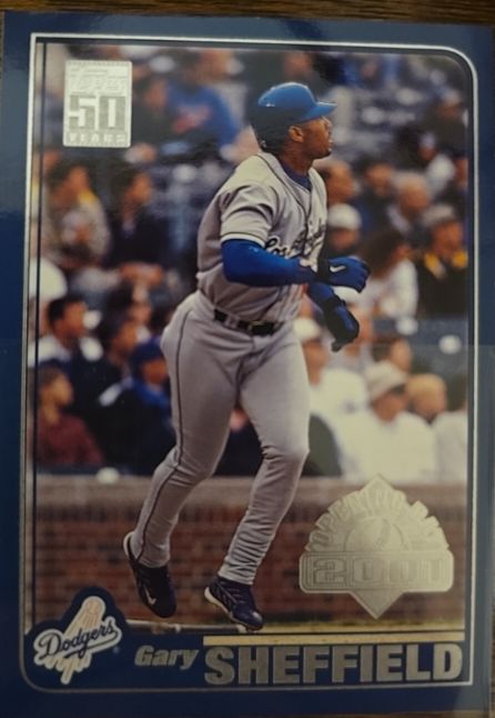 2000 Topps Opening Day #50 Gary Sheffield — front