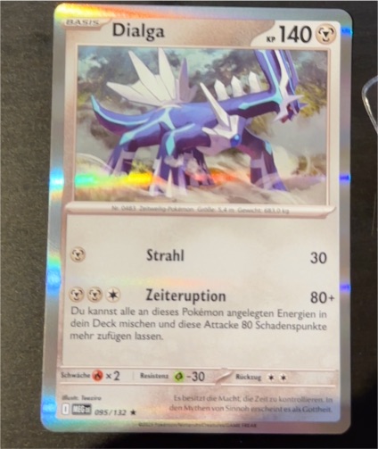 2025 Pokémon Mega Evolution #095 Dialga — front