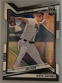 2022 Panini Elite Extra Edition #82 Nate Savino — front